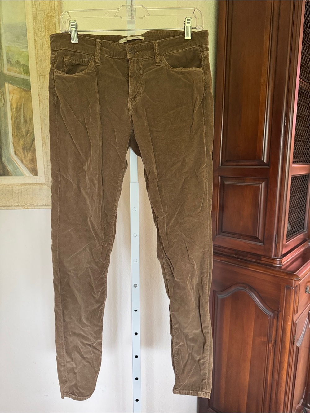 VINCE Camel Corduroy Cotton Pants Size 31
